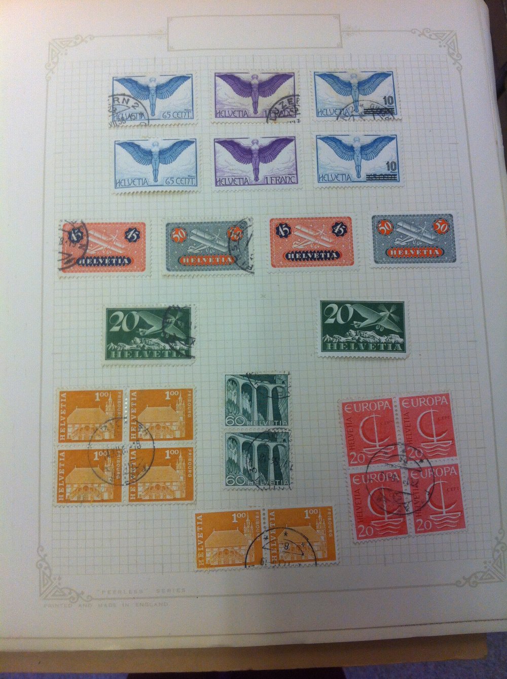 STAMPS :Three all world albums plus album pages, a pretty good mix of stamps including some sets, - Image 7 of 9