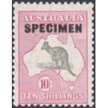 AUSTRALIA STAMPS : 1948 high values optd. "Specimen", U/M (SG 224bs-ds). Cat £160. Also a 1932