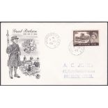 FIRST DAY COVER : 3rd July 1968 2/6 Castle on illustrated cover, cancelled by Houndsdith CDS. Cat £