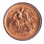 1968 Gold Sovereign in limited edition B