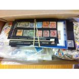 CHARITY glory box of stamps, mainly off paper. Massive potential Catalogue Value.