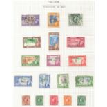 Commonwealth stamp collection mint and used in two albums, many complete sets, Bermuda, British