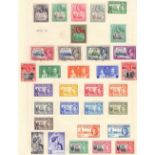 Commonwealth stamp collection in spring-back album, mint and used, a good lot with many key stamps