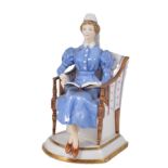 A ROYAL WORCESTER 'SISTER, THE LONDON HOSPITAL' FIGURE, MODELLED BY RUTH VAN RUYCKEVELT (1931-1988),