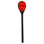 Vasily Slonov  Vladimir Putin Fly Flap 2014 Wood, rubber, print. H = 54 cm Signed and titled by