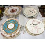 A set of 8 Royal Worcester originally boxed collectors plates "The Birds of Dorothy Doughty"; 11