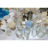 A selection of Royal Commemorative glass and china