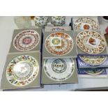 Nineteen Wedgwood collectors’ plates, mainly 70's & 80's; a Coalport collector’s plate (boxed)