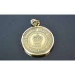 9ct South Australian MedalA Commemoration medal 1852 - 1986 Government Assay Office AdelaideGold