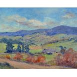 Allan Adolf Peter Hansen 1911 - 2000A Bathurst HomesteadOil on boardSigned lower right44 x 54cm