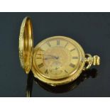 18ct Yellow Gold, Ladies Pocket Watch, Retailed By J. M. Wendt,  South AustraliaEarly 20th