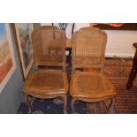 A Set of Four French Provincial Style ChairsMid to late 20th centuryConstructed of beechwood