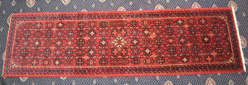 A Persian Style, Wool Hall Runner - 84 x 300cm