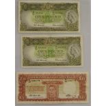 i) A Commonwealth of Australia, Ten Pound Note - Coombs & Watts signature (R60) - Serial: V22 368178