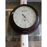 Smith's round Bakelite clock with seconds dial