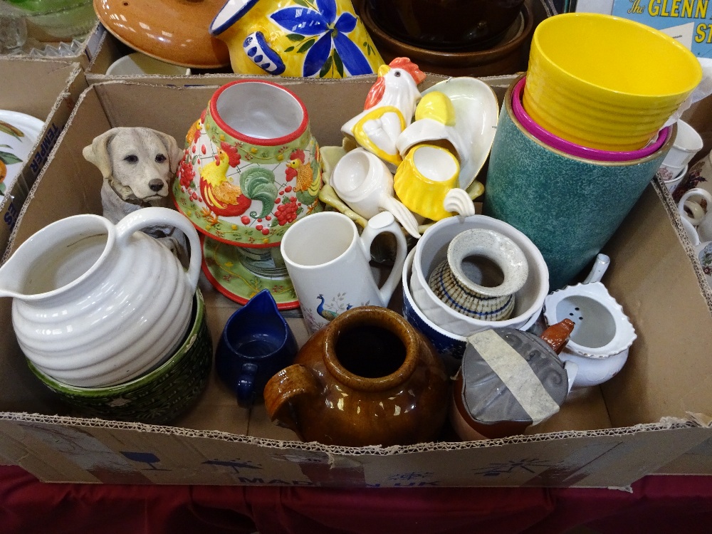 Ceramics to include jugs, vases etc.