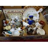 Royal Worcester place mats, egg cups, figurines etc.