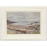 JOSEPH MORRIS HENDERSON RSA (SCOTTISH 1863 - 1936), AN AYRSHIRE COASTLINE  oil on canvas, signed