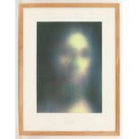 * MICHAEL WINDLE, THE FACE OF GOD (AFTER BENEDETTO DIANA) screenprint, signed, titled, dated '96 and