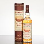 GLENMORANGIE 1979 
Single Highland Malt Whisky, bottled 1996. 70cl, 40% volume, in tube.