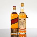JOHNNIE WALKER RED LABEL
Blended Scotch whisky. 26 2/3 fl.ozs, 70°proof. Screw cap.
BELL'S