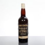 FOUR CROWN SUPERIOR OLD TAWNYHIgh Strength Port Type Pure Wine of South Africa. Imported by