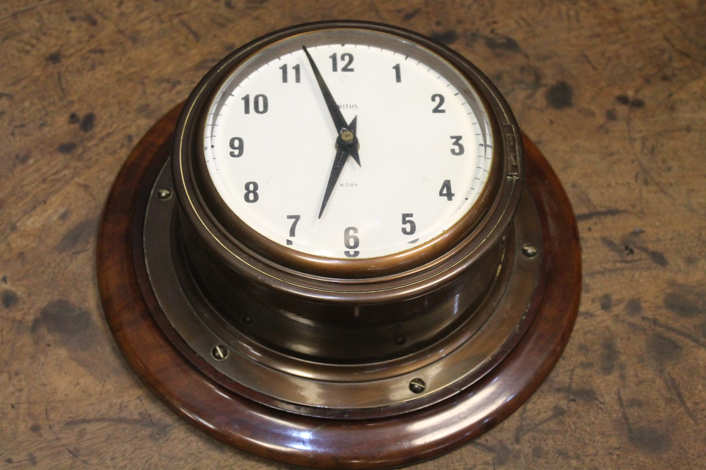 EARLY 20TH CENTURY PATINATED BRASS SHIP'