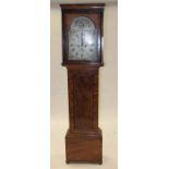 EARLY 19TH CENTURY MAHOGANY LONGCASE CLO