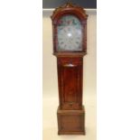 VICTORIAN MAHOGANY LONGCASE CLOCK