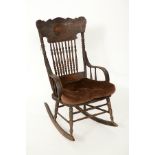 VICTORIAN ROCKING CHAIR