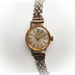 LADY'S NINE CARAT GOLD ZENITH WRIST WATC