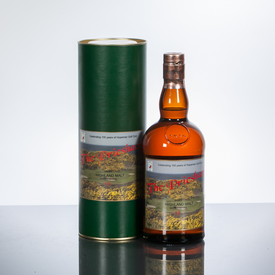 THE PRIESHACH 17 YEAR OLD 
Single Highland Malt Whisky from Glenfarclas Distillery, celebrating