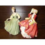 ROYAL DOULTON FIGURES OF 'TOP O' THE HIL