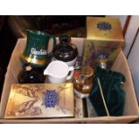 LOT OF WHISKY RELATED ITEMS