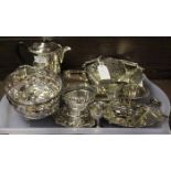 LOT OF VARIOUS PLATED ITEMS