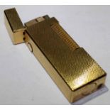 DUNHILL GOLD PLATED TALLBOY LIGHTER