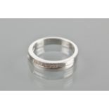 PLATINUM AND DIAMOND ETERNITY RING