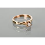 COGNAC DIAMOND SOLITAIRE RING