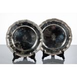 PAIR OF VICTORIAN ELKINGTON SILVER PLATE