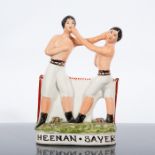 STAFFORDSHIRE FIGURE OF THE BOXERS HEENA