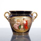 LATE 19TH-CENTURY VIENNA GILT PORCELAIN