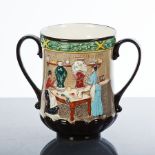 ROYAL DOULTON 'POTTERY IN THE PAST' TWO-