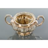 GEORGE IV SILVER TWIN-HANDLED BOWL