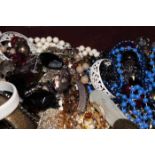 LARGE GROUP OF VARIOUS COSTUME JEWELLERY
2 boxes