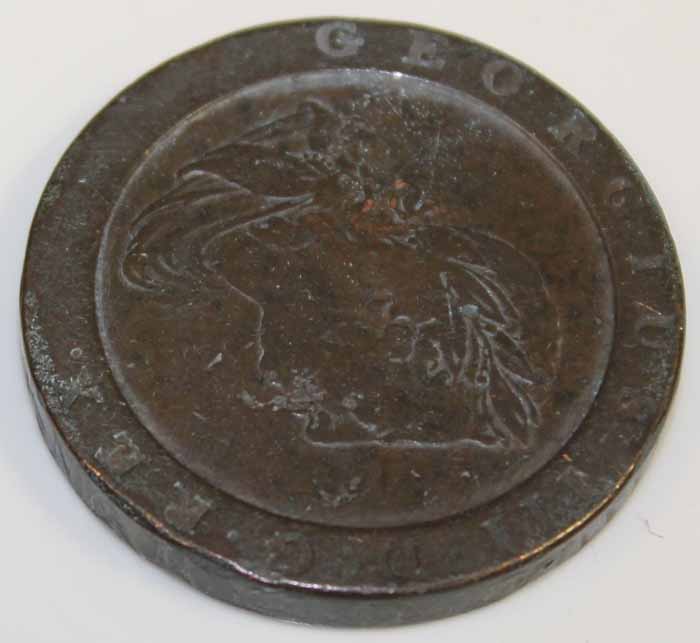 GEORGE III 1797 CARTWHEEL PENNY