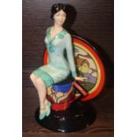 KEVIN FRANCIS LIMITED EDITION FIGURINE
of young Clarice Cliff,