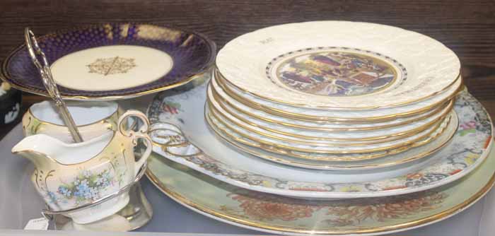 LOT OF COMMEMORATIVE AND OTHER CERAMICS