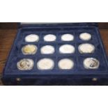 BOX OF ROYAL CANADIAN MINT COINS
examples from several sets all in one box, all silver or gilt,