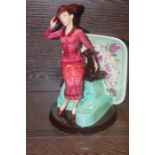 KEVIN FRANCIS LIMITED EDITION FIGURINE
of Susie Cooper, boxed with certificate of authenticity,