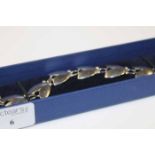 GEORG JENSEN SILVER BRACELET
 of tulip design, with Georg Jensen hallmark,